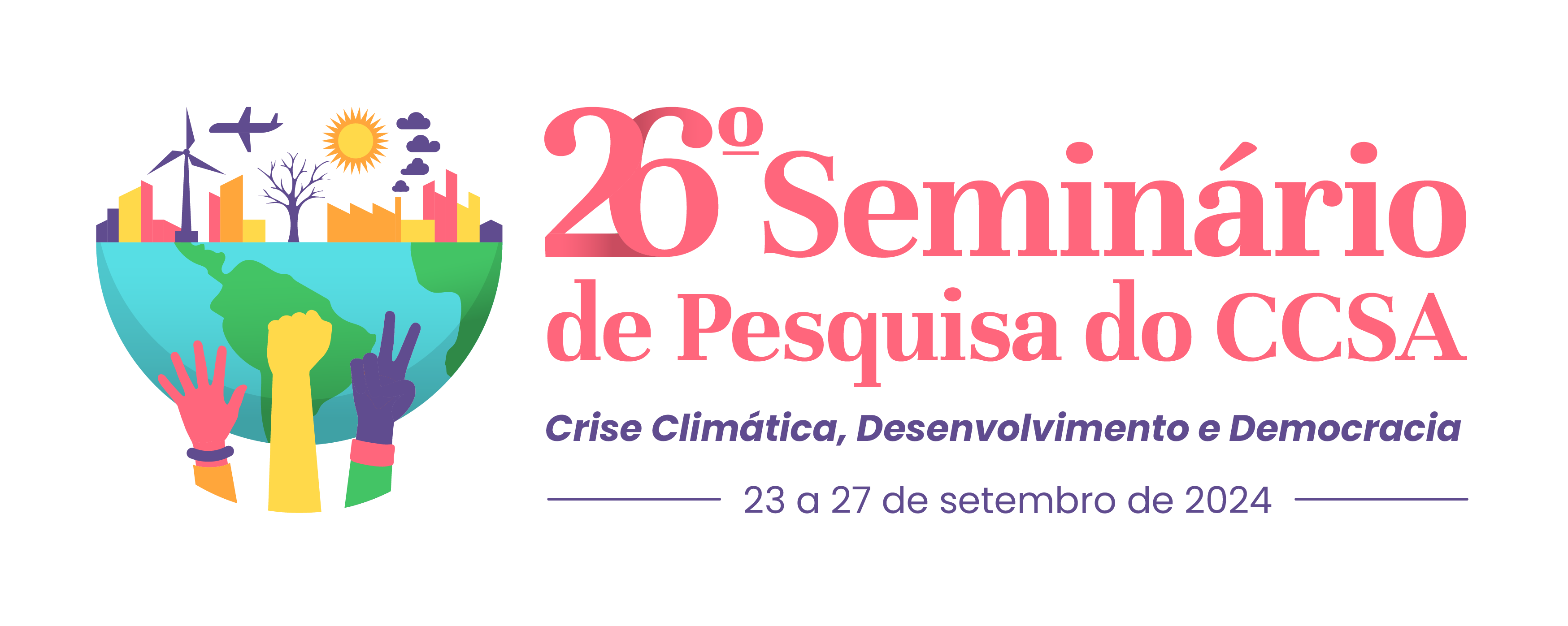 Logo 26 Seminário do CCSA